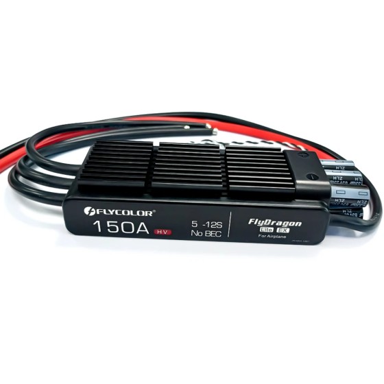 Original Flycolor FlyDragon 150A ESC 5-12S HV OPTO for RC Model Aircraft Helicopter Electronic Speed Control High Quality Parts